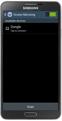 Utiliser Allshare Cast pour activer la mise en miroir de l'écran sur Samsung Galaxy